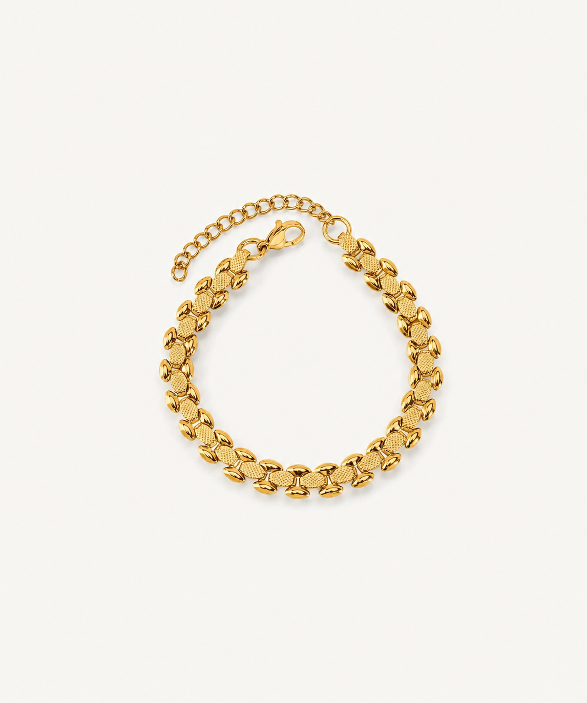 The Textured Link Bracelet