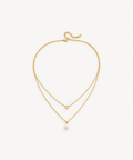Pre-Layered Pearl Drop Chain