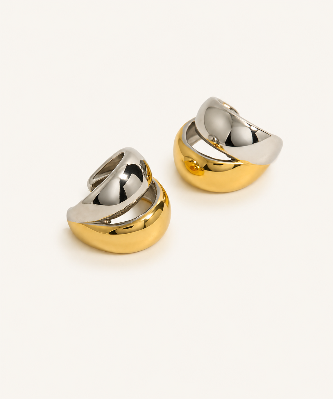 Two-Tone Fused Block Cuff
