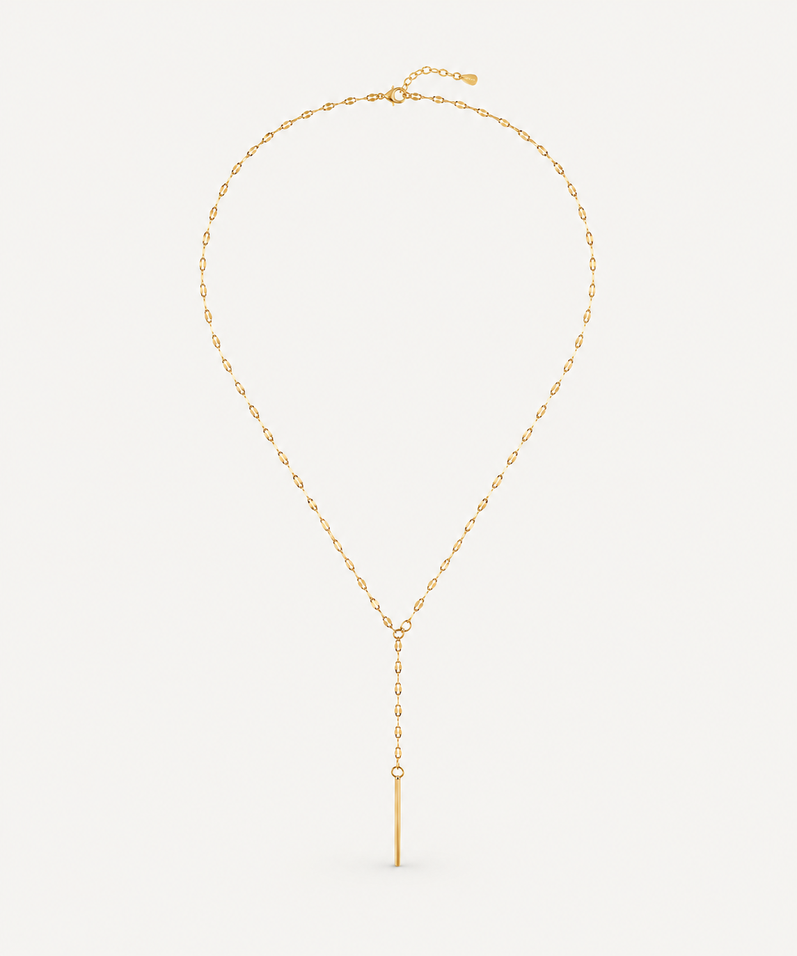 The Bar Drop Lariat Necklace
