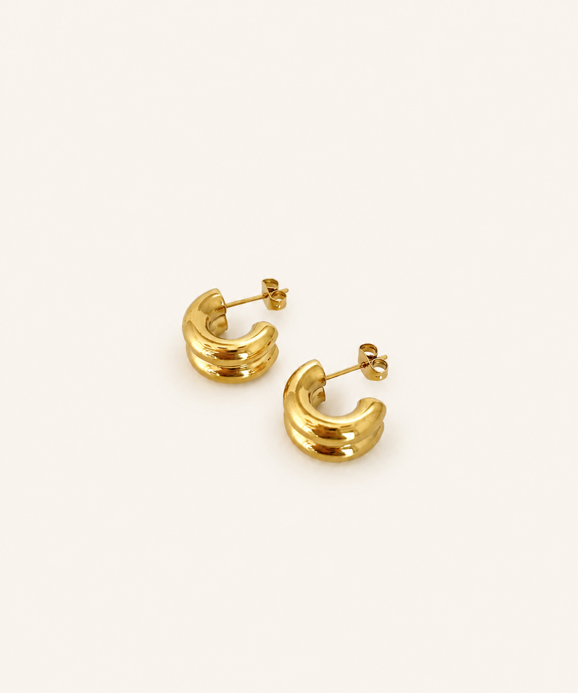 Sculpted Double Band Huggies