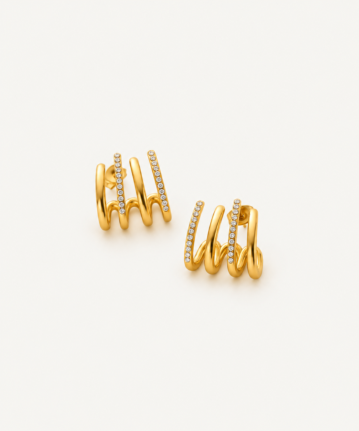 Glow 18k earrings