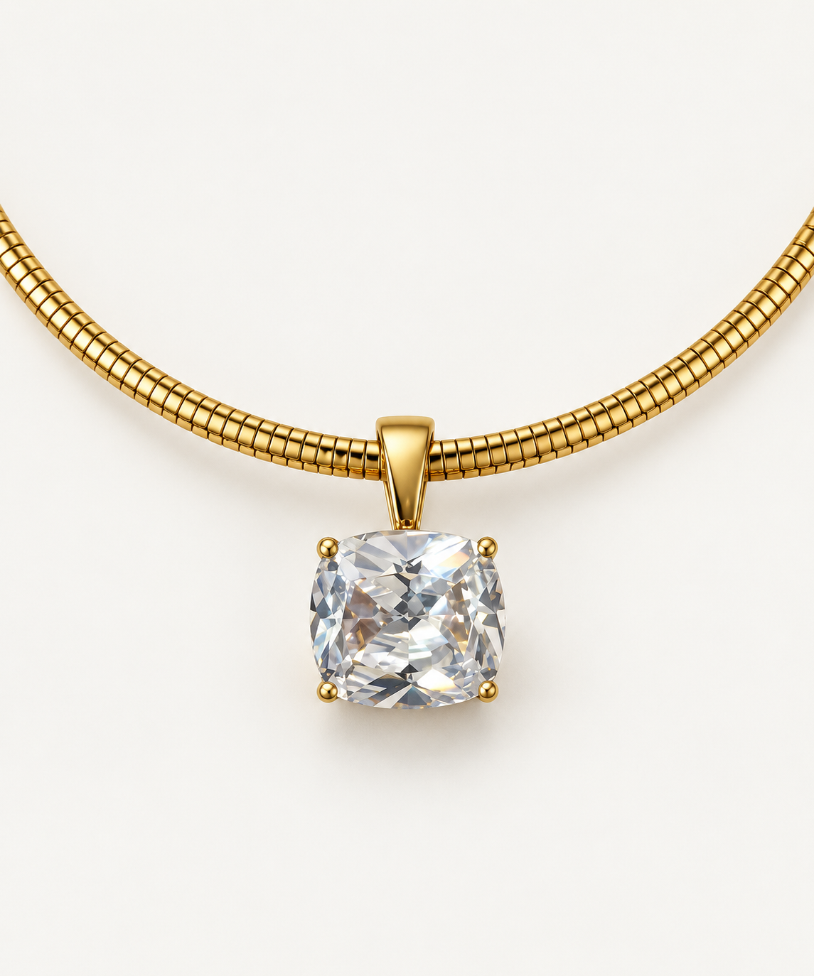 Glow up 18k necklace