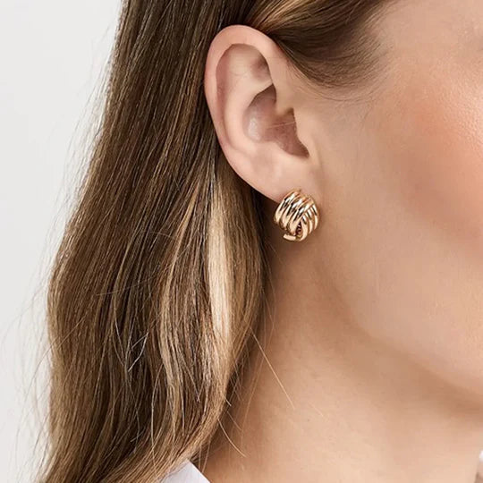 Heavy Rotation 18K Gold Plated Earrings