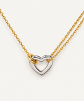 Beloved two tone necklace