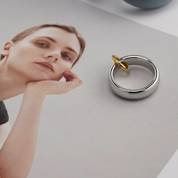 Off the Record Two-Tone Ring