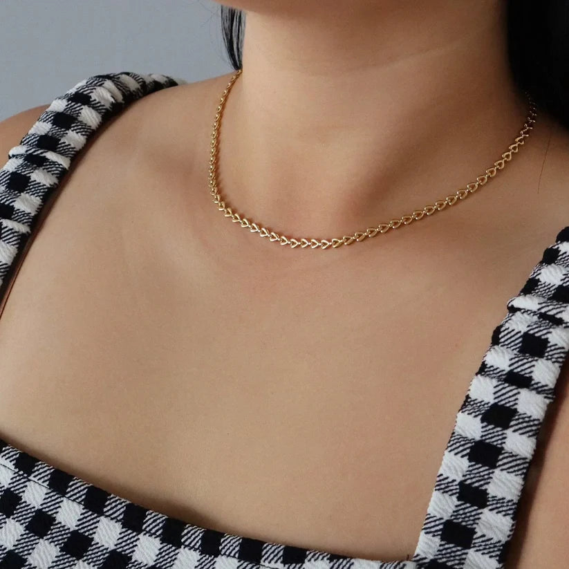 The Heart Link Necklace