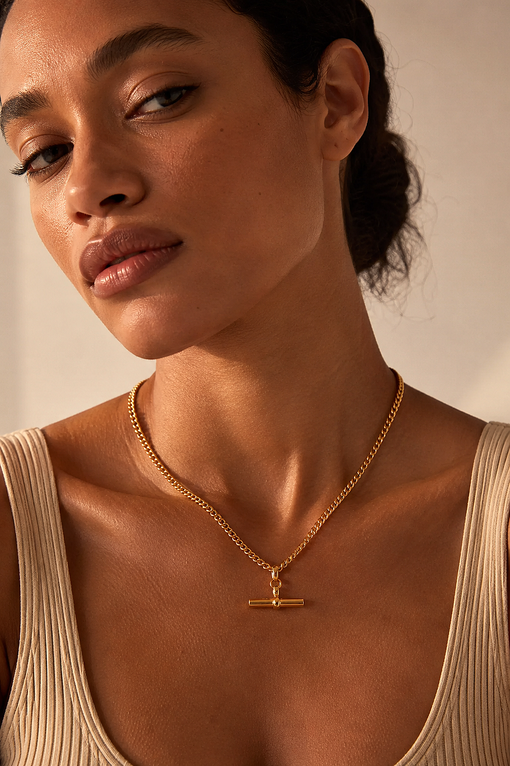 T-Bar Chain Necklace