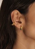 18k Gold Sculpted Ear Cuff
