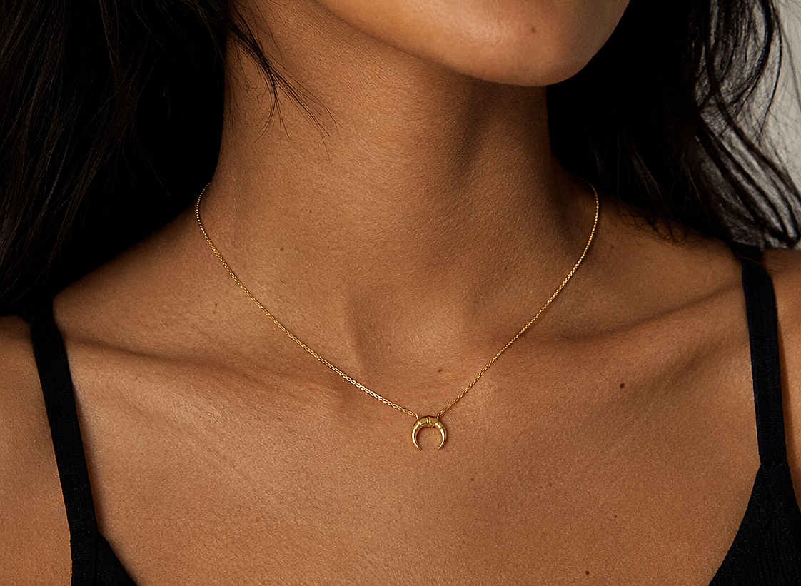 Rooted 18k gold plated Necklace