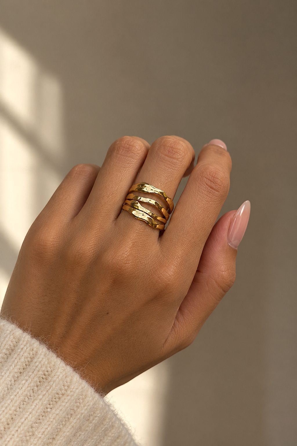 Slick Silver Open Ring