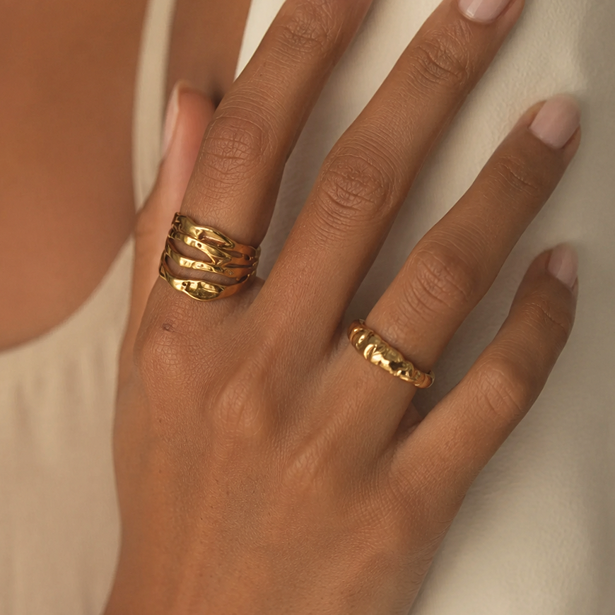 Slick Silver Open Ring