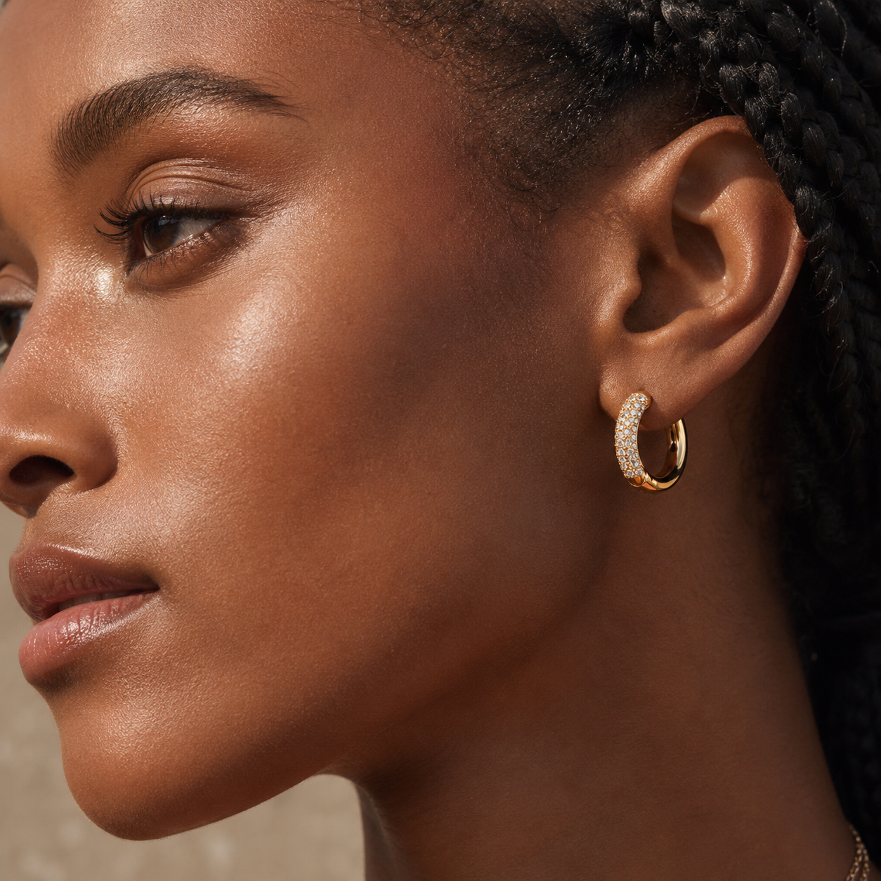 Daybreak 18k gold plated Earrings